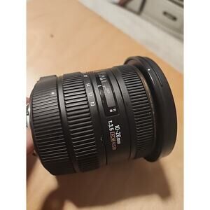 Sigma EX 10-20 For Nikon f/3.5 DC HSM Untested